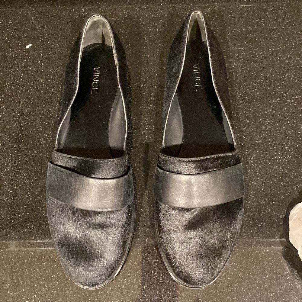 Vince Mason calf hair loafers 9.5